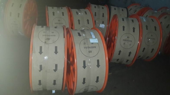 Bronze Tempered Tire Steel Wire Copper Plated 0.8MM , 948N / 50MM Adhesion