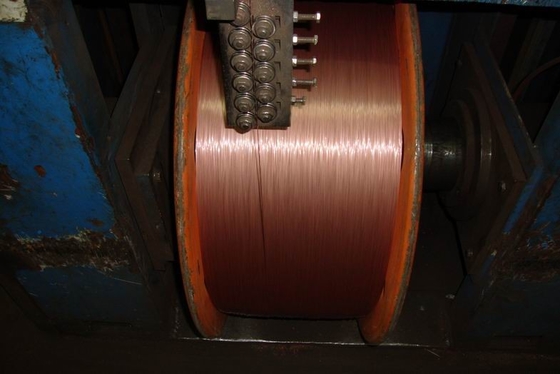 Diameter 0.78MM Planes Low Carbon Steel Wires , Bronze Coated