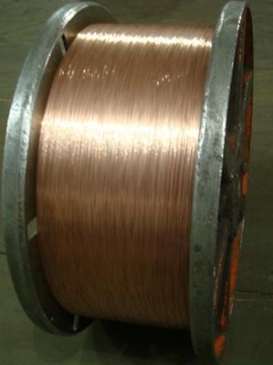Brass Plated Low Carbon Steel Wire Φ0.78mmHT For Bicycle / Bike