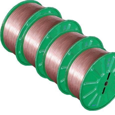 Rustproof Φ0.96mm Bronze Coated Low Carbon Steel Wire For Vehicles