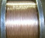 Rustproof Φ0.96mm Bronze Coated Low Carbon Steel Wire For Vehicles