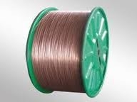 Bronze Coated 0.27g/kg Low Carbon Steel Wire , Tire Bead Wire