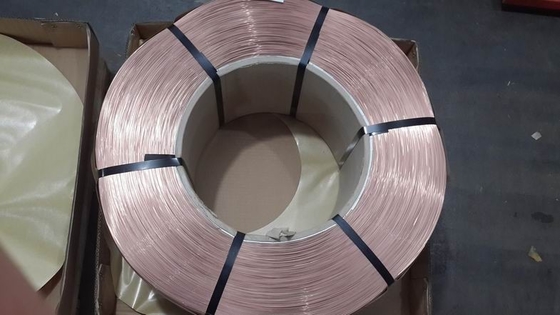 High Tensile Φ1.83mm Carbon Steel Wire , Brass Plated Steel Wire