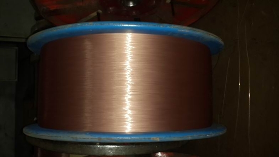 el alambre de la gota del neumático de 0.89m m Copperize/el neumático de acero de la bici ata con alambre la tarifa de producción durable el 94%