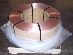 Neumático el 1.55MM, revestido de cobre revestido de cobre amarillo del alambre de la gota del neumático de Copperize de los vehículos
