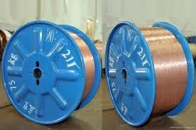 Alambre revestido de bronce de la gota de Φ0.8mm