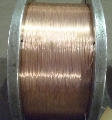 el alambre de acero de la gota de la fuerza de alta resistencia 2060mpa, bronce de la bicicleta cubrió 1.55m m